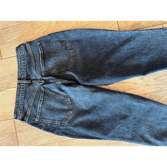 NWT Old Navy Denim Jeans 10 High Rise Curvy OG Straight Leg Womens Destroyed - Picture 10 of 11